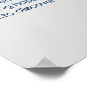 時にはポスターが必要感動的だ ポスター (角)