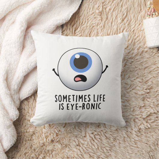 時には人生は目の炎おもしろいのような人 クッション (ブランケット)