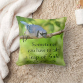 時には信仰の飛躍を必要とする クッション (ブランケット)