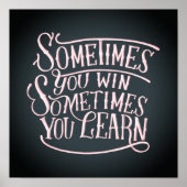 時には勝つ ポスター (正面)