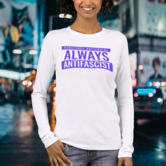 時には反社会的で常に反抗主義者 トライブレンドＴシャツ