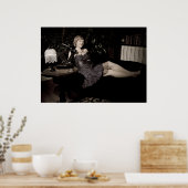 時には彼らに話させるだけにすればよい ポスター (キッチン)