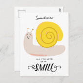 時には必要なのはスマイルはがき ポストカード (正面/裏面)