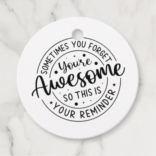 時には忘れ君の素晴らし フェイバータグ (正面)