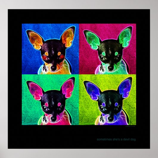 時には悪魔の犬 ポスター (正面)