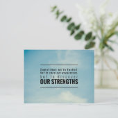 時には我々はテストされる ポストカード (スタンド正面)