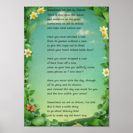 時には我々は泥棒である ポスター (正面)