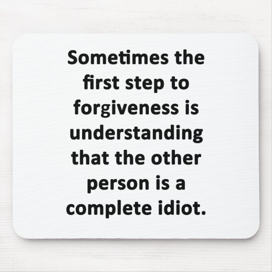 時には最初のステップ マウスパッド (正面)