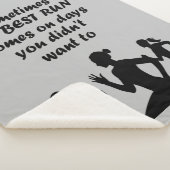 時には最高の来走、日に対して、あなたは行わなかった シェルパブランケット (3/4)