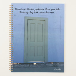 時には最高の道 – 可能性への扉 プランナー手帳