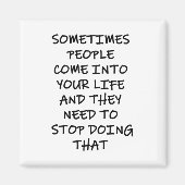 時には来人々が マグネット (正面)