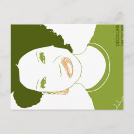 時には私はもつれ、時には私はしない ポストカード