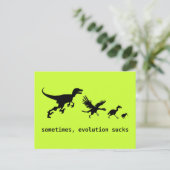 時には進化最低 ポストカード (スタンド正面)