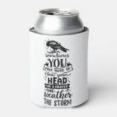 時には頭を下げる 缶クーラー (缶正面)