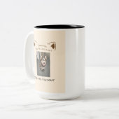 時に感じは猫のマグが好き ツートーンマグカップ (正面左)