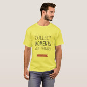 時のない事を集めて下さい Tシャツ (正面フル)
