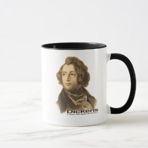 時のマグセピア色のDickensベスト マグカップ