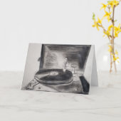 「時のメロディ」誕生日カード カード (黄色い花)