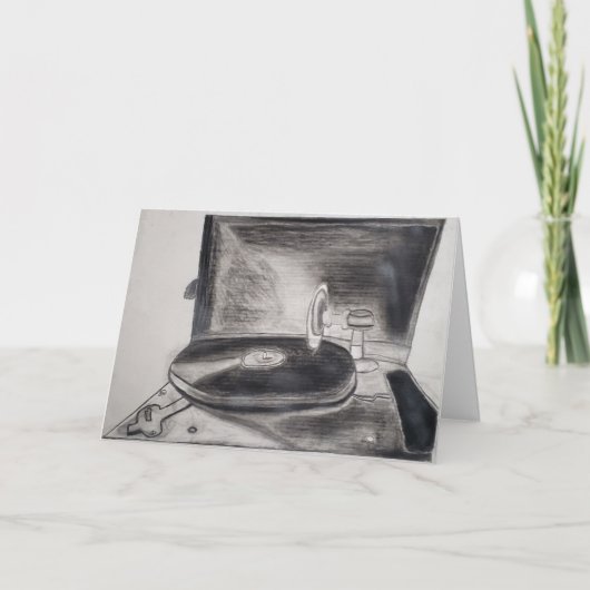 「時のメロディ」誕生日カード カード (正面)