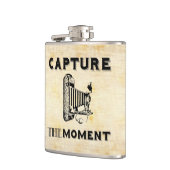 時のヴィンテージのカメラのカメラマンを捕獲して下さい フラスク (左)
