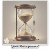 「時の囁き」 シール (正面)