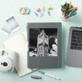 時の守り人 キャンパーダウン時計塔 シール (iPadカバー)