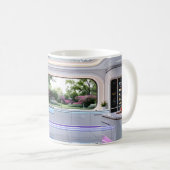 時の彼方のヴィジョン コーヒーマグカップ (正面右)