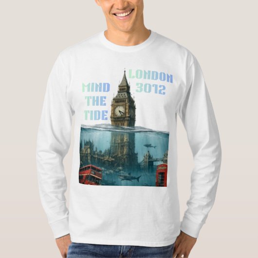 時の忘れた街 Tシャツ (正面)