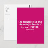 時の最も愛しいものたち ポストカード (正面/裏面)