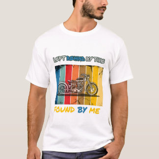 時の流れに忘れ去られ 我に発見されし ヴィンテージモーターサイクル Tシャツ