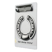 「時の流れを超えるホースシュー」 ミニクリップボード (アングル2)