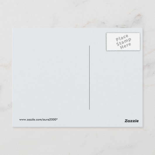 時の消滅 ポストカード (裏面)