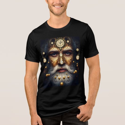 時の父 トライブレンドTシャツ (正面)