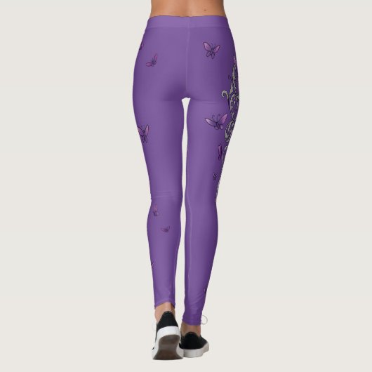 時の蝶 レギンス (裏面)