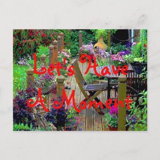 時の郵便はがきを持とう ポストカード