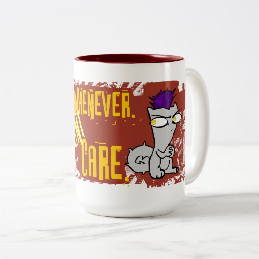 時はいつでも、ものは何でも… Begleyのマグ ツートーンマグカップ (正面右)