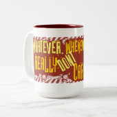 時はいつでも、ものは何でも… Begleyのマグ ツートーンマグカップ (正面左)