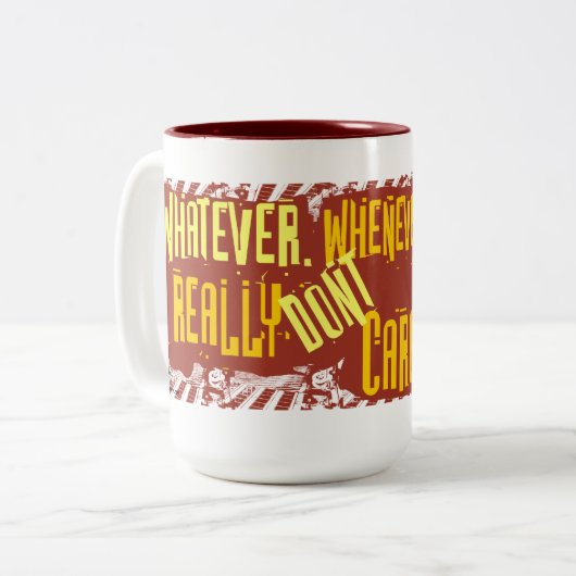 時はいつでも、ものは何でも… Begleyのマグ ツートーンマグカップ (正面左)