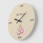 時は今 ラージ壁時計 (傾斜)