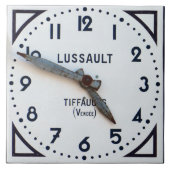 時は刻々と変わらない。 タイル (正面)