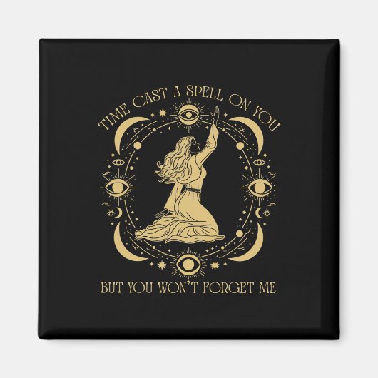 時は君のグラフィックに呪文を掛けるが君は要らない マグネット (正面)