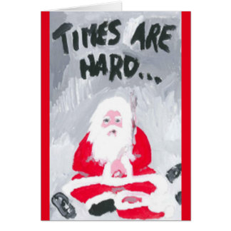 「時は懸命だからクリスマスカードだ」