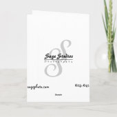 "時は着きました。" カード (裏面)