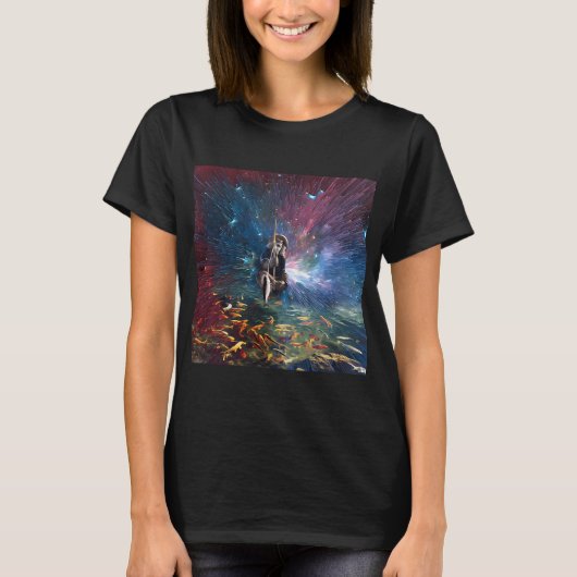 時は私の味方...そう、私の味方... Tシャツ (正面)