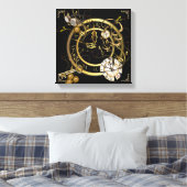 時は過ぎ去る キャンバスプリント (インサイチュ (寝室))