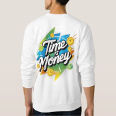 時は金 スウェットシャツ (裏面)