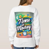 時は金 スウェットシャツ (裏面)