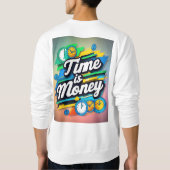 時は金 スウェットシャツ (裏面)