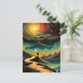 時を経もして安息日を迎える シーズンポストカード (スタンド正面)