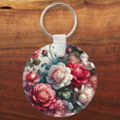 時を超えるローズの華麗な魅力 キーホルダー (正面)